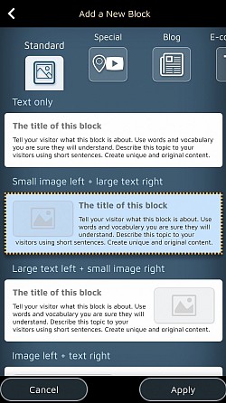 En brukervennlig nettstedbygger lar deg fokusere på det du vil si.
